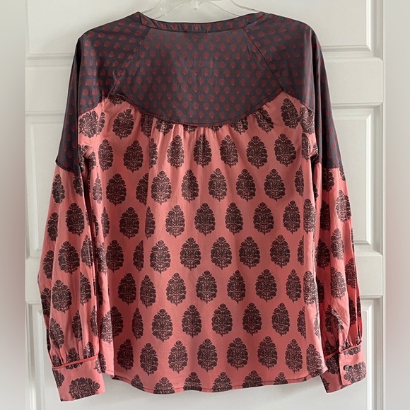 Sundance Stories to be Told Blouse Top 100% Cotton Button Front Boho Size M - Picture 5 of 13